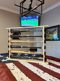 6 Bat rack - Pine wood